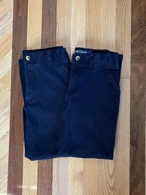 2 Pairs Boys Black Uniform Chino Pants 12